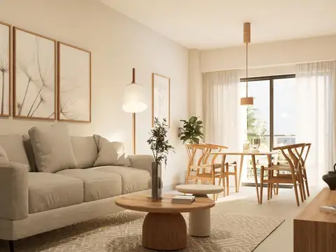 Departamento Tres ambientes en venta en Villa Bosch.