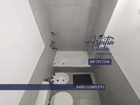 Departamento 2 ambientes con 1 baño