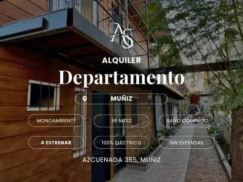 Departamento en Muñiz