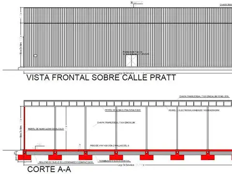Deposito Industrial 1.000m² Calle Prat, Villa Rosa. Pilar.