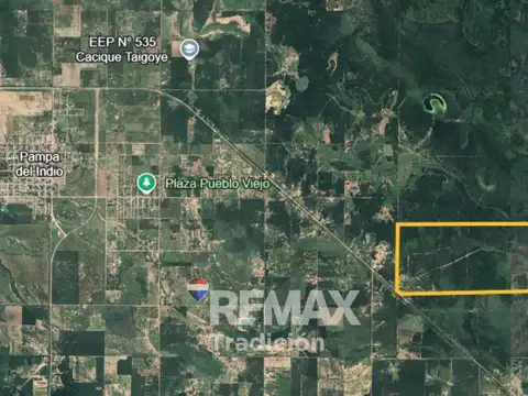 Campo en venta 315 has Pampa del Indio
