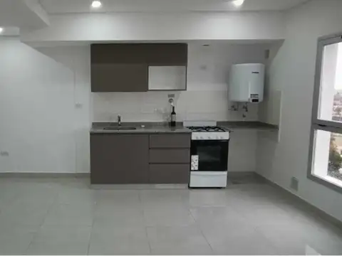 Departamento 1 ambiente balcon y garage