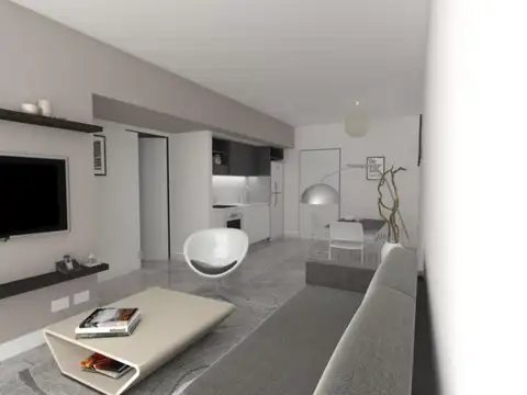 Departamento Monoambiente con 1 baño