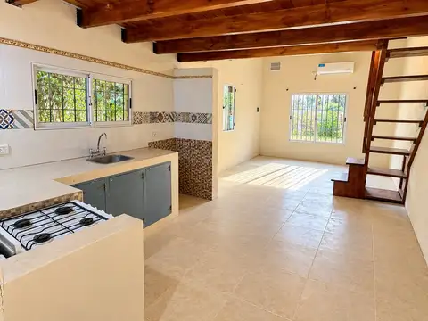 Depto Tipo Casa 3 ambientes con 1 baño