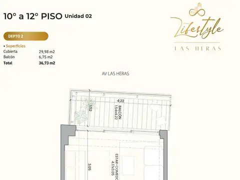 Departamento en Venta en Recoleta, USD 181.814