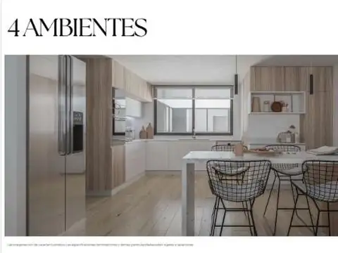 Departamento 4 ambientes a estrenar