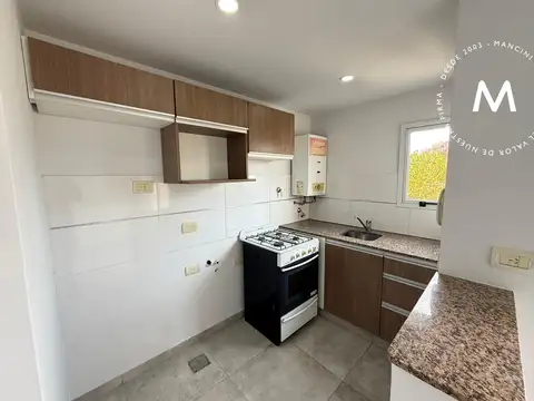 Departamento 2 ambientes con 1 baño