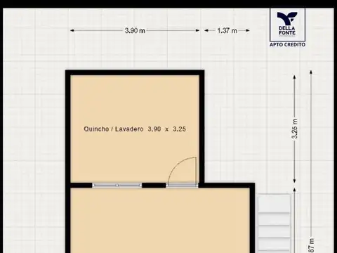 Depto Tipo Casa en Venta 45 años