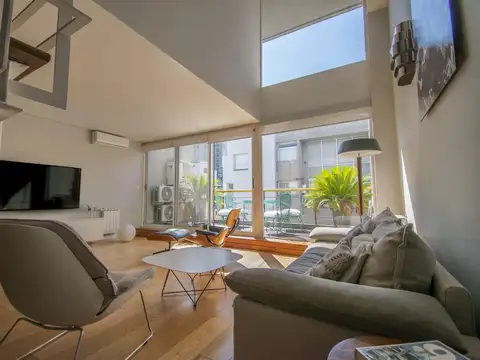 VENTA DEPARTAMENTO 3 AMBIENTES EN DÚPLEX  CON DEPENDENCIA  MOCA  COCHERA  AMENITIES BALCON TERRAZA