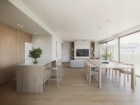 Departamento 4 ambientes con 2 baños