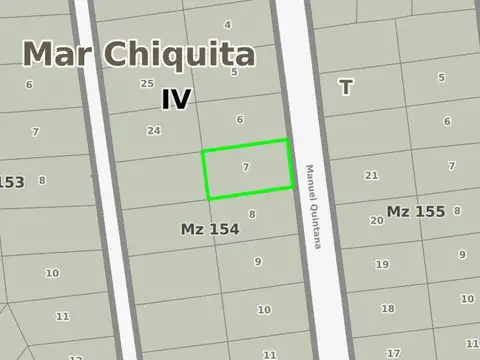 Terreno en Venta en Balneario Camet Norte, USD 31.500