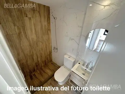 Departamento 4 ambientes con 2 baños