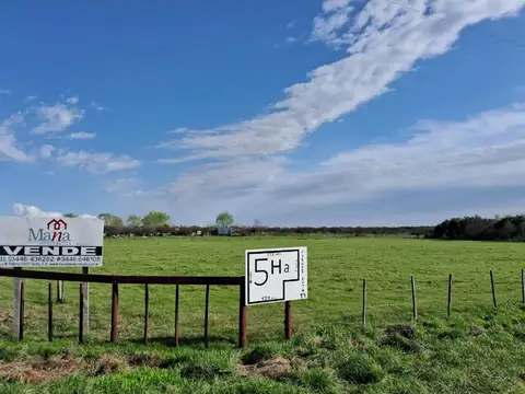 Chacra 5 has, con mejoras, sobre Ruta 14 Km Nº 62.