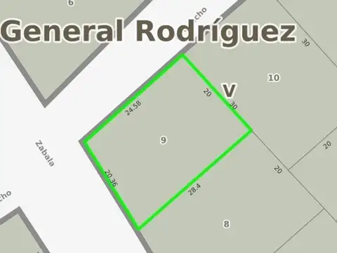 Terreno en Venta de 600,0 m2
