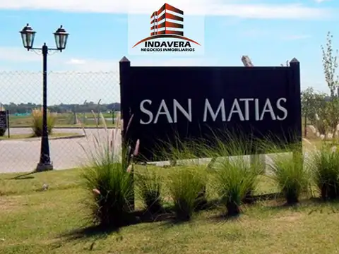 Lote Area 1 de 953 m² con Salida a Lago a Pocos m de La Entrada Principal Y House - San Matias