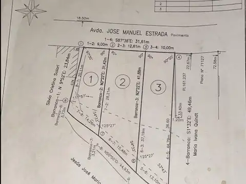 Avenida José Manuel Estrada 3400