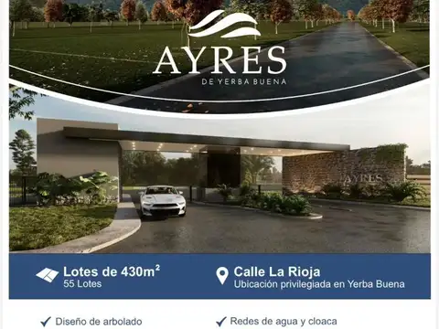 Terreno en Venta en Yerba Buena, USD 43.771