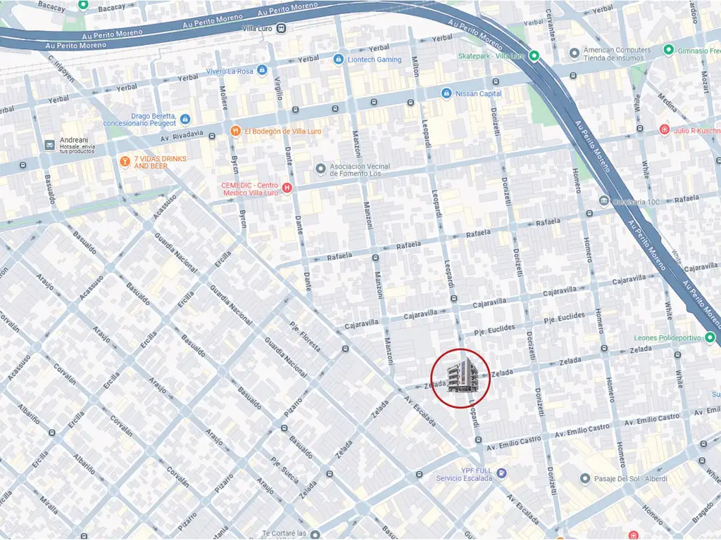 LEOPARDI 405 en Villa Luro