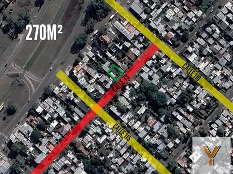 Terreno en venta - 270Mts2 - Villa Elvira, La Plata