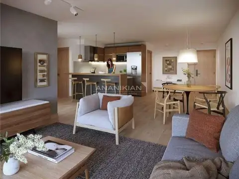 Departamento en Venta en Pocitos , USD 134.300