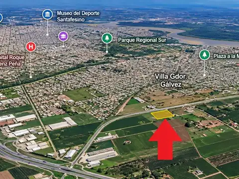 Terreno de 23000m2 sobre Ruta Provincial N° 24