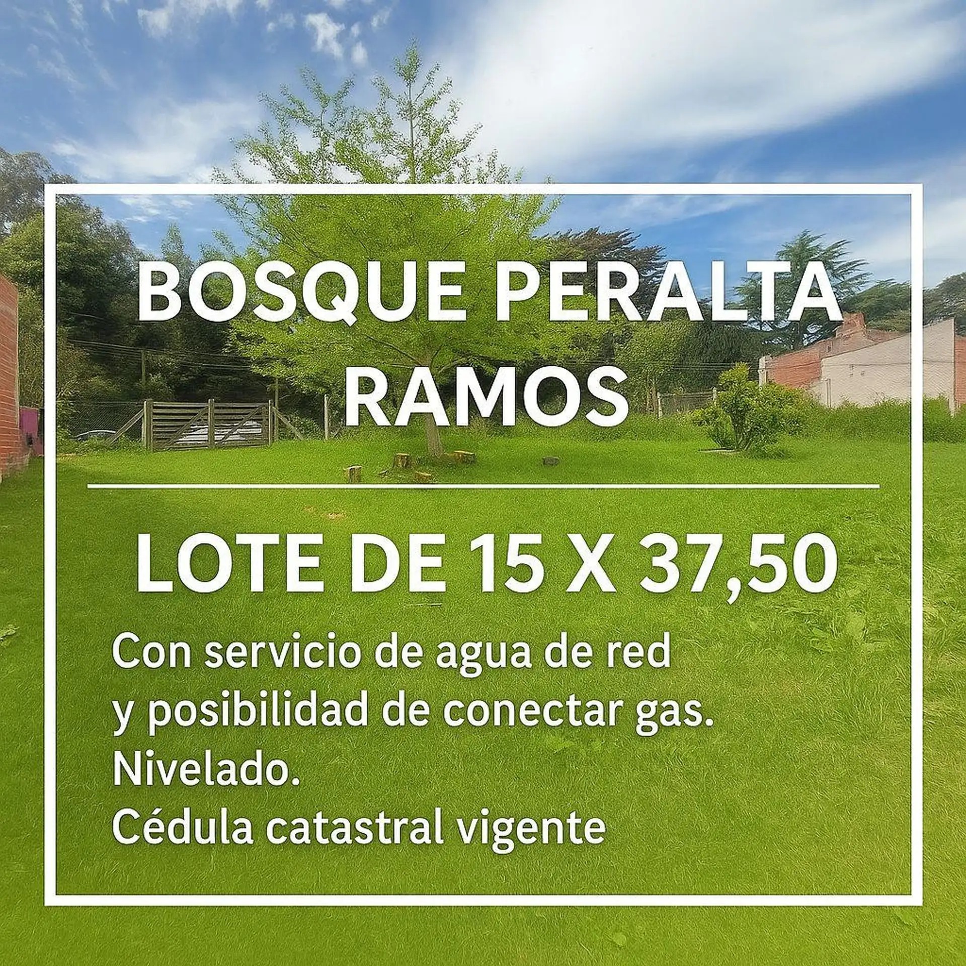 Terreno en Bosque Peralta Ramos