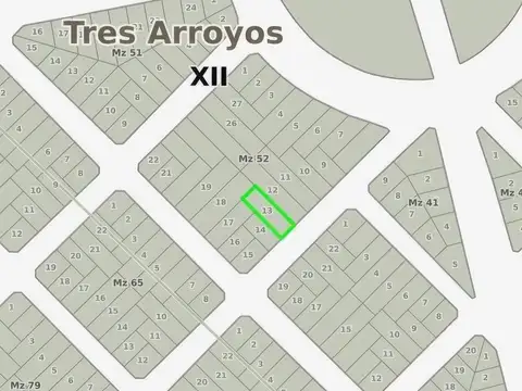 Terreno en Venta de 432,0 m2