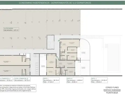 Departamento en Venta de 1 dormitorio