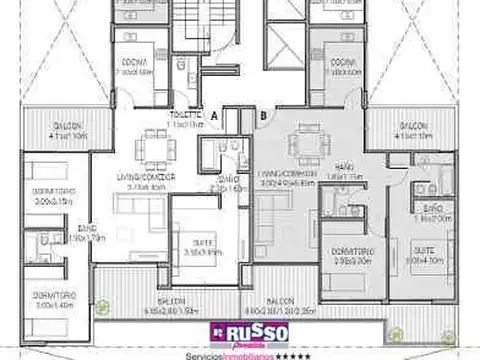 Departamento en Venta de 2 ambientes