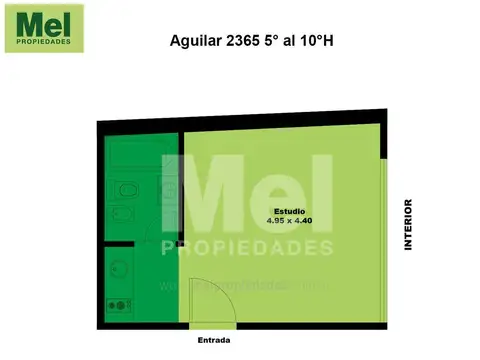 Departamento en Venta en Belgrano, USD 100.975