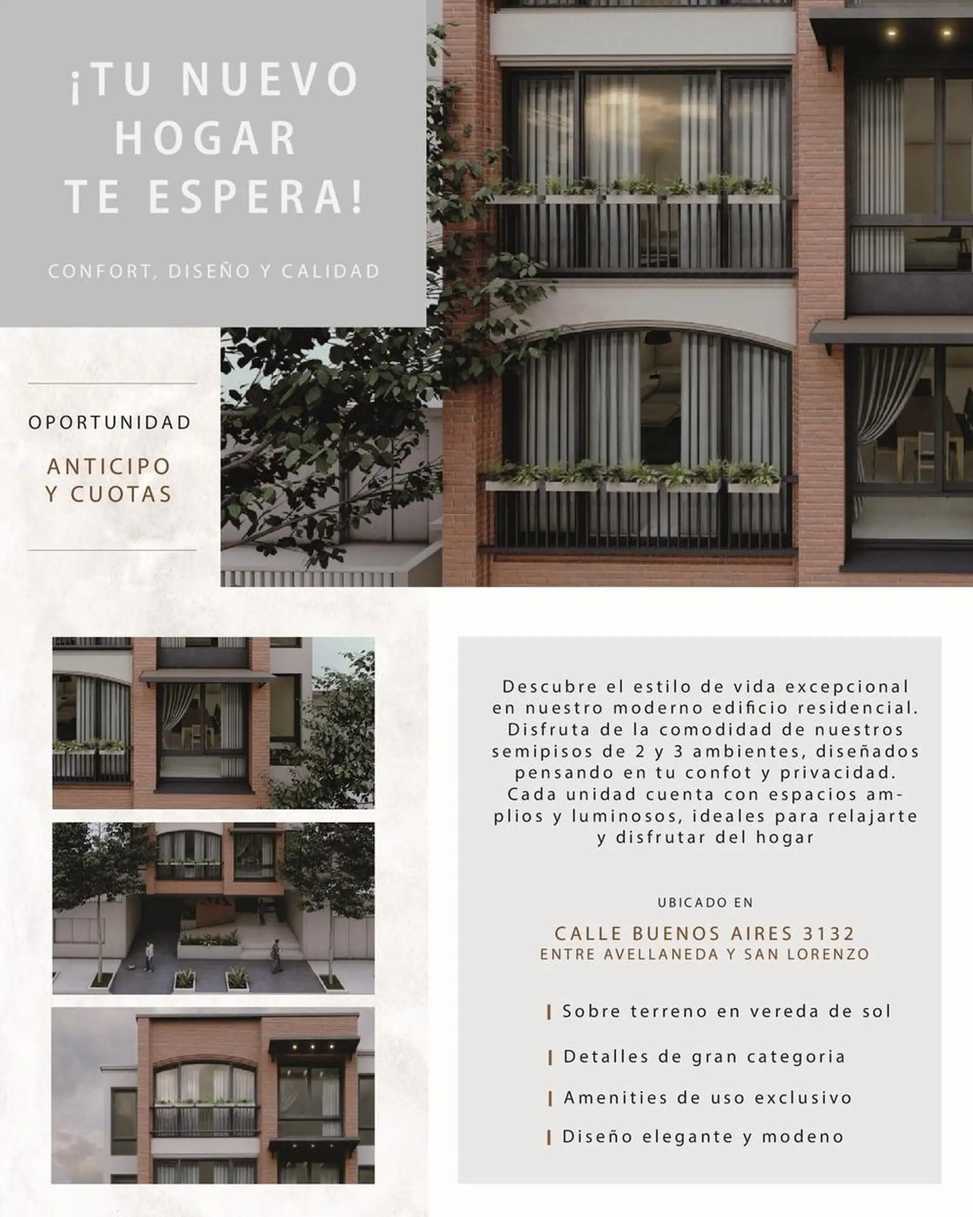 Departamento en Chauvin