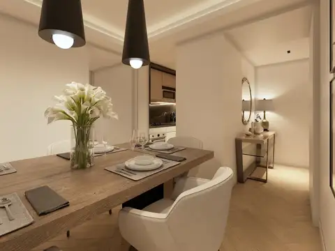Departamento Monoambiente con 3 baños