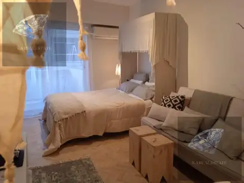 Venta de monoambiente, con balcón, en Abasto