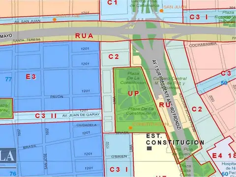 VENDE LOTE COMERCIAL en ESQUINA 270 m² - ALQUILADO - Constitución
