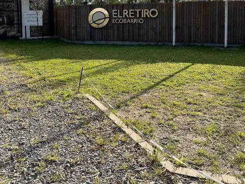 LOTE EN VENTA EN BRANDSEN ECOBARRIO EL RETIRO