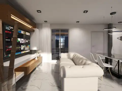 Departamento Monoambiente con 1 baño