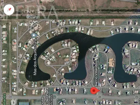 Venta de terreno con vista a la laguna en Villalobos