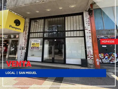 Local - Venta - Argentina, San Miguel - Av. Pres. Juan Domingo Perón 1144