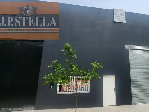 Galpón Industrial a Estrenar 200 m² Edif. - Oficina, baño y Patio - Lote 311 m² - Tablada