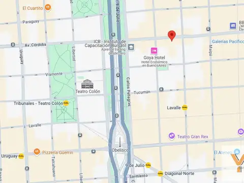 Avenida Córdoba e/ Esmeralda y Suipacha