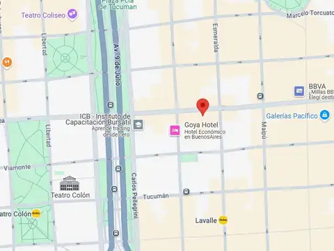 Avenida Córdoba e/ Esmeralda y Suipacha