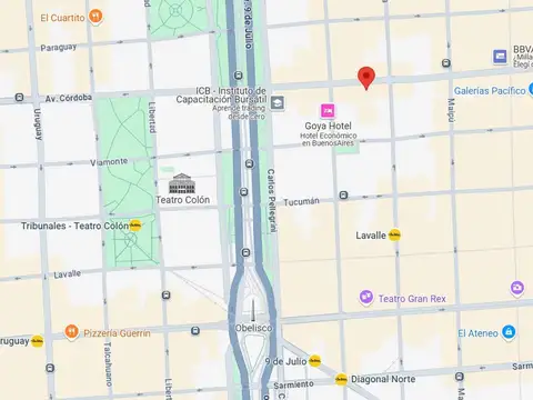 Avenida Córdoba e/ Esmeralda y Suipacha