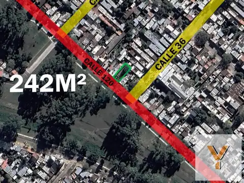 Terreno en venta - 242Mts2 - La Plata