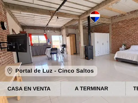 VENTA CASA EN CINCO SALTOS 