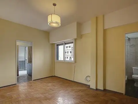 Alquiler Departamento Monoambiente Luminoso Con cocina separada y baño completo Palermo