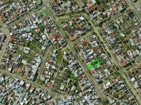 Terreno en Venta en Villa Fiorito, USD 45.000