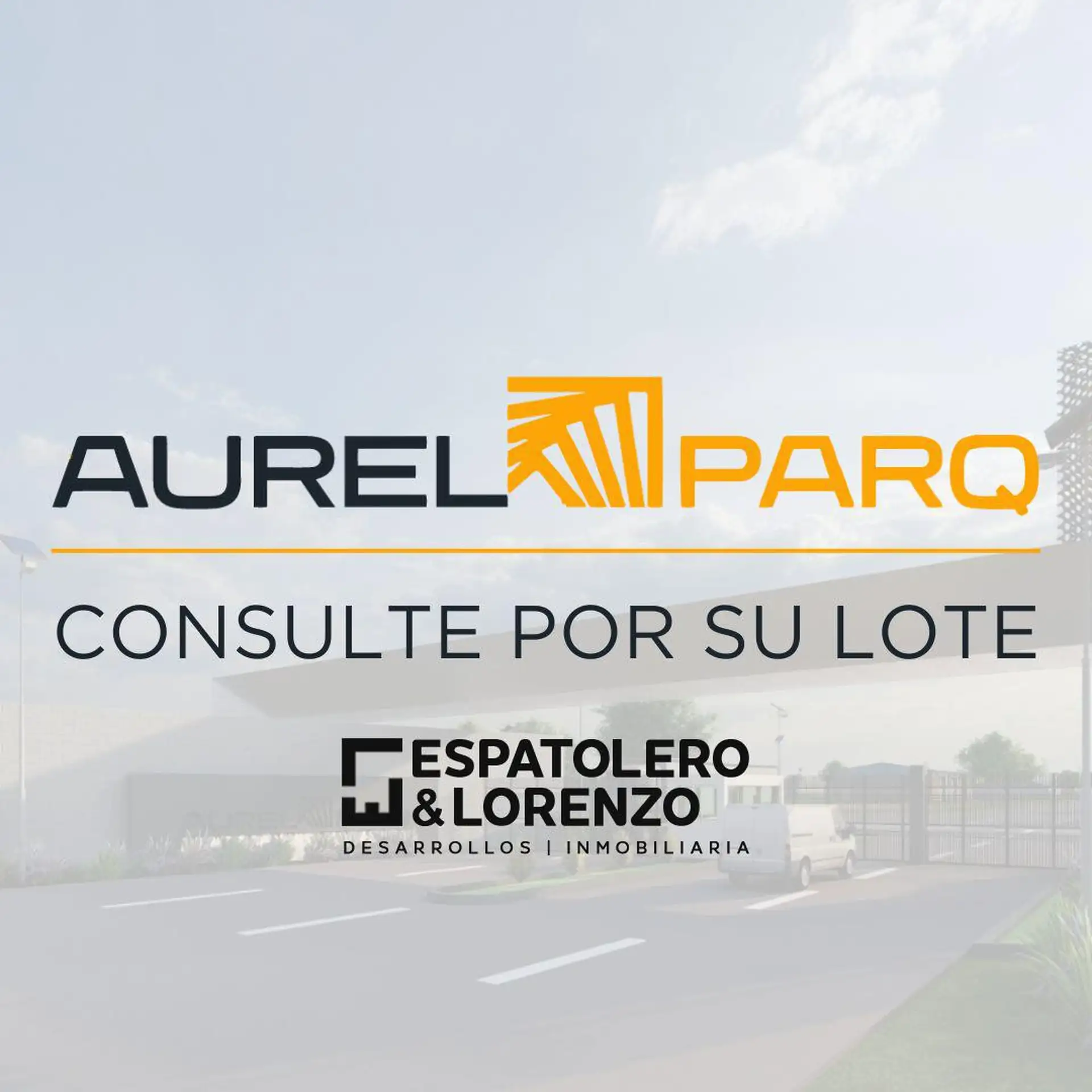 Lote 001 - 2074m2. AUREL PARQ