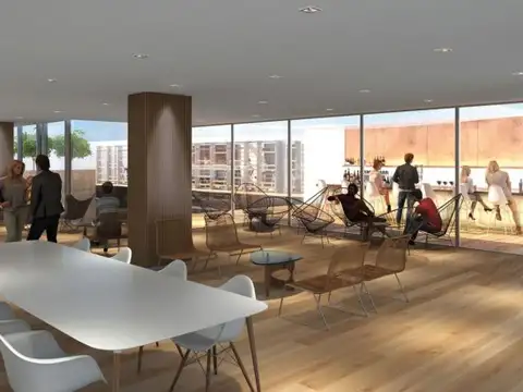 Venta oficina en Edificio QIUB Palermo Hollywood