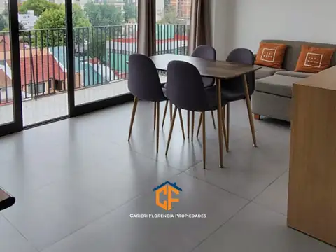 Departamento 2 ambientes con balón y cochera en centro de San Martín