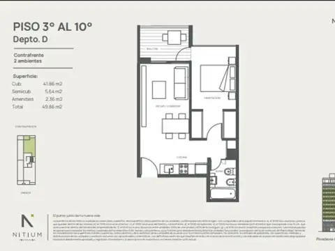 RIVADAVIA 8524 , Piso 4